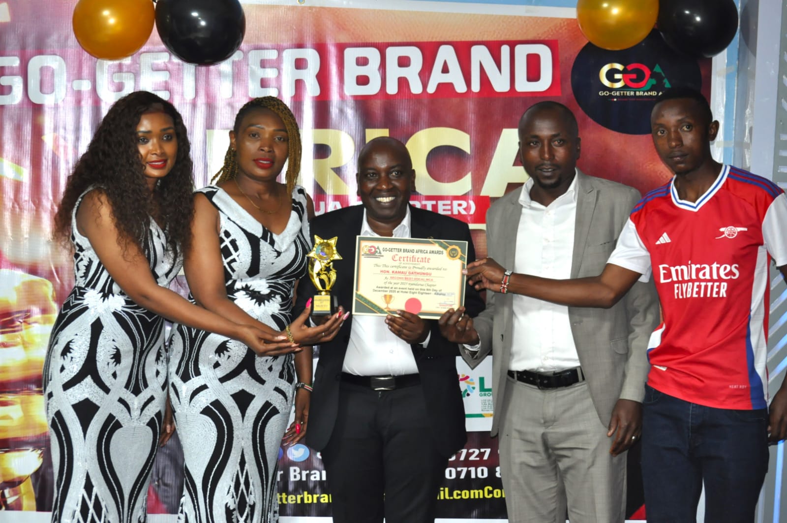 Go-Getter Brand Africa Awards -Nyandarua Chapter